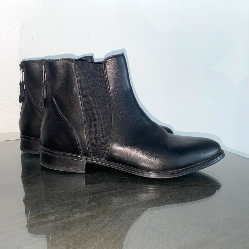 Steve Madden Ankle Chelsea Boots Back Zipper Booties